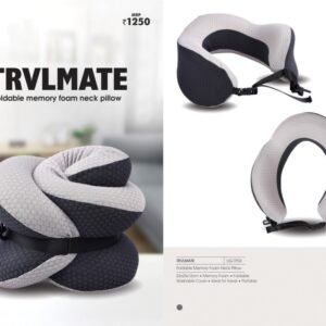 Foldable Memory Foam Neck Pillow - TRVLMATE