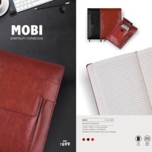 Premium Notebook (mobile & Pen Holder) - MOBI