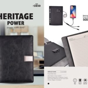 Power Bank Diary - POWRBOOK 2.0 (USB)
