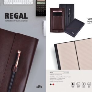 Refillable Travel Journal - REGAL