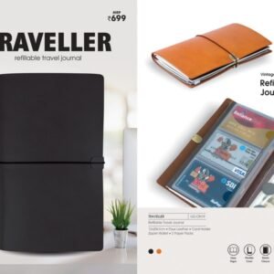 Refillable Travel Journal - TRAVELLER