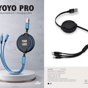 Retractable 3-in-1 Charging Cable - YOYO PRO