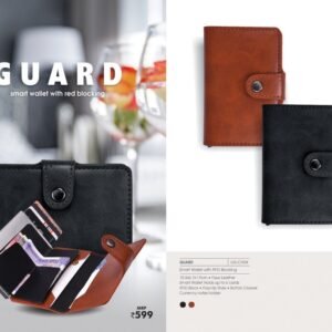 Smart Wallet With RFID Blocking - GUARD