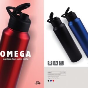 Stainless Steel Sports Bottle - OMEGA