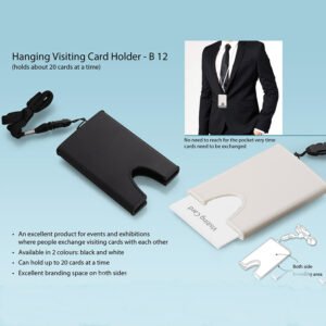 B12 – Hanging Visiting Card Holder