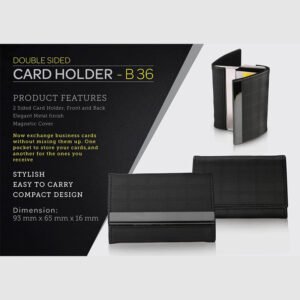B36 – Double Side Card Holder