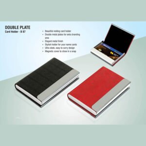 B87 – Double Plate Card Holder
