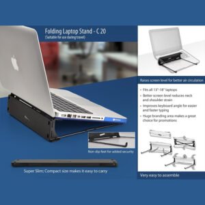 C20 – Folding Laptop Stand (Suitable For Travelling)