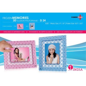 D24 – Frozen Memories – 3D Photo Frame (4 X 6)