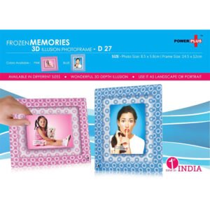 D27 – Frozen Memories – 3D Photo Frame (3 X 4)