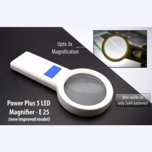 E25 – Power Plus 5 LED Magnifier