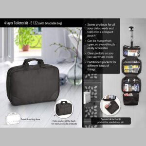 E122 – 4 Layer Toiletry Kit