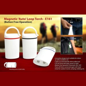 E161 – Auto Loop Torch Magnetic, Button Free Operation